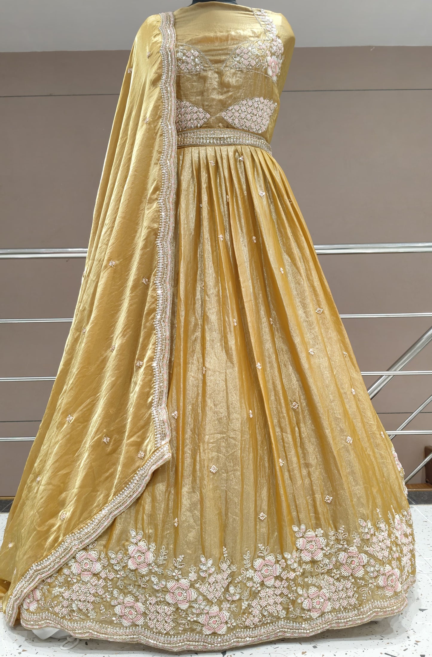 Green Designer Lehenga