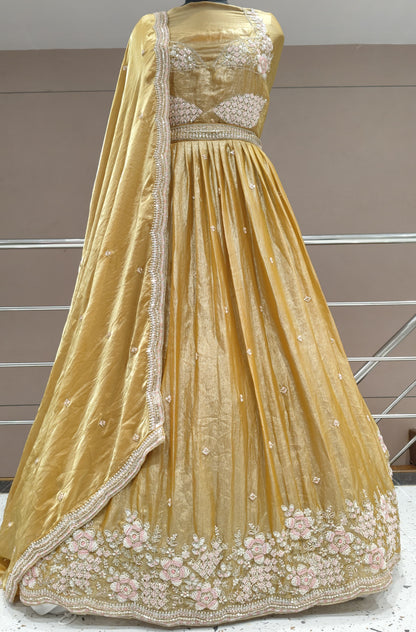 Green Designer Lehenga