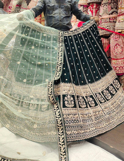 Majestic Red bridal lehenga Happy Customer