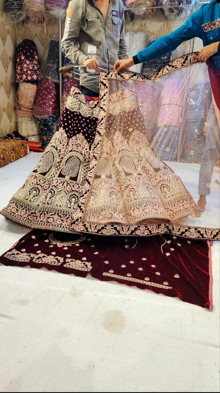 Lehenga design shopping outlet