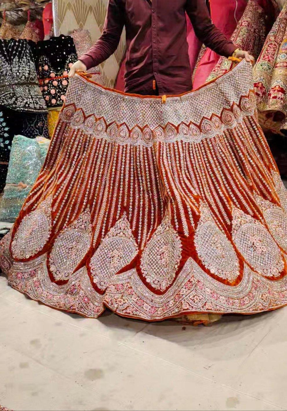 Any colour Bridal Lehenga by Shopping World - Shopping World